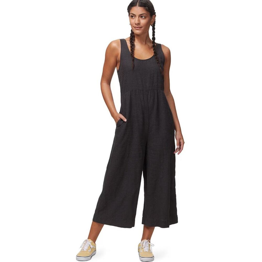 SOLD NWT Patagonia Garden Island Jumpsuit Washed Black Size M